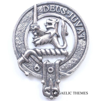 Thistle Clan Crest Sgian Dubh - Mac Clans