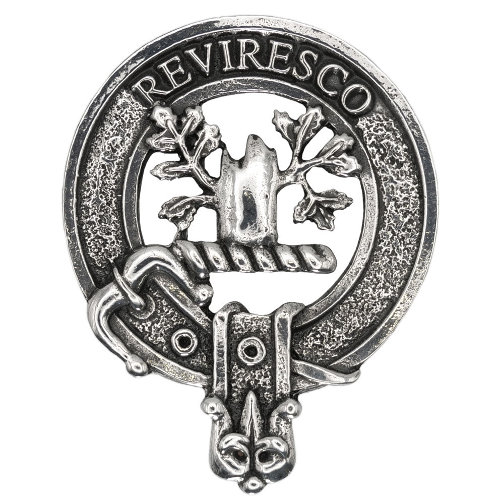 Thistle Clan Crest Sgian Dubh - Mac Clans