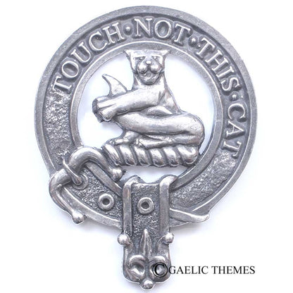 Thistle Clan Crest Sgian Dubh - Mac Clans