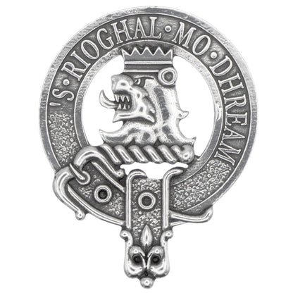 Thistle Clan Crest Sgian Dubh - Mac Clans