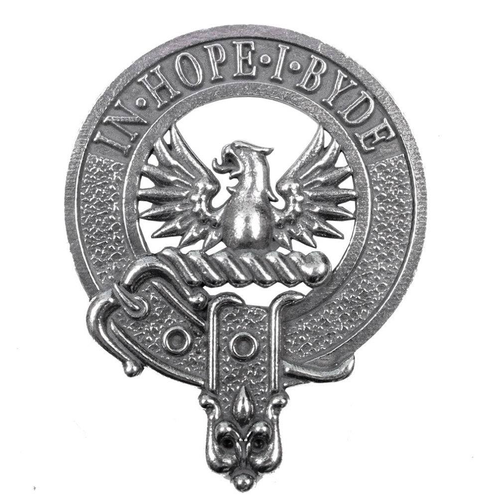 Thistle Clan Crest Sgian Dubh - Mac Clans