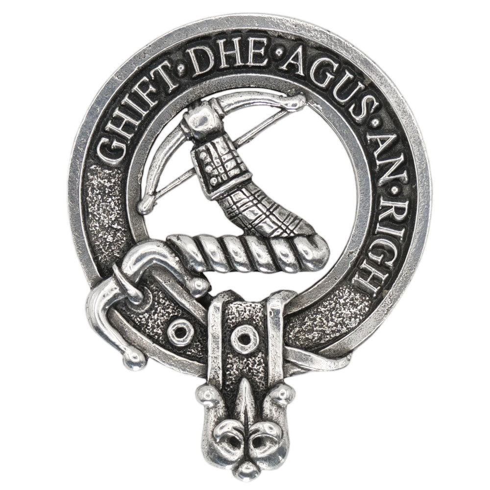 Thistle Clan Crest Sgian Dubh - Mac Clans