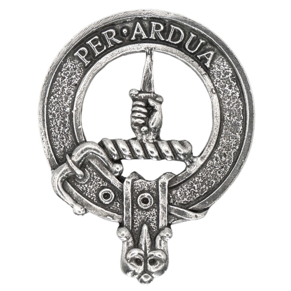 Thistle Clan Crest Sgian Dubh - Mac Clans