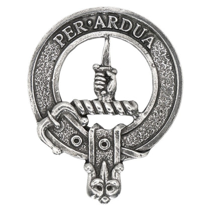 Thistle Clan Crest Sgian Dubh - Mac Clans