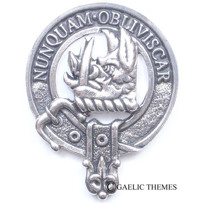 Thistle Clan Crest Sgian Dubh - Mac Clans
