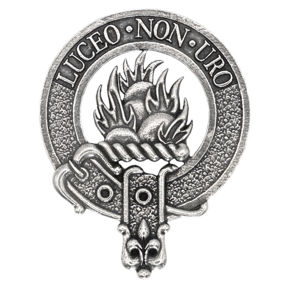 Thistle Clan Crest Sgian Dubh - Mac Clans