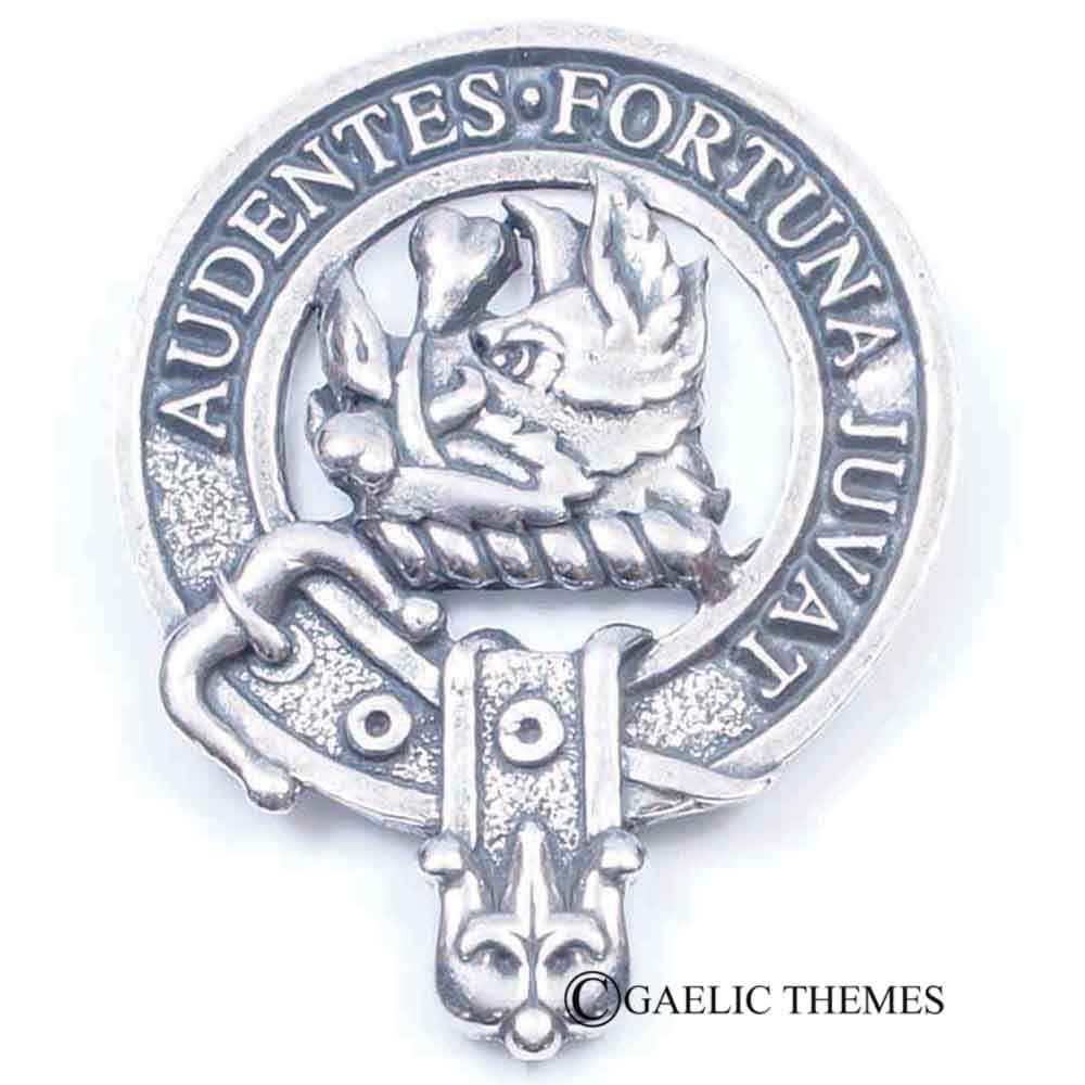 Thistle Clan Crest Sgian Dubh - Mac Clans