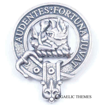 Thistle Clan Crest Sgian Dubh - Mac Clans