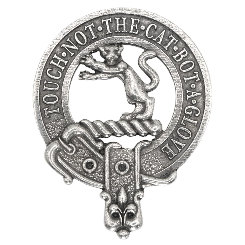 Thistle Clan Crest Sgian Dubh - Mac Clans