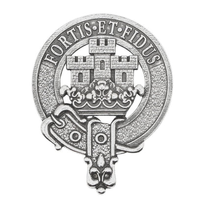 Thistle Clan Crest Sgian Dubh - Mac Clans