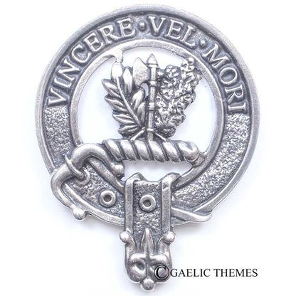 Thistle Clan Crest Sgian Dubh - Mac Clans