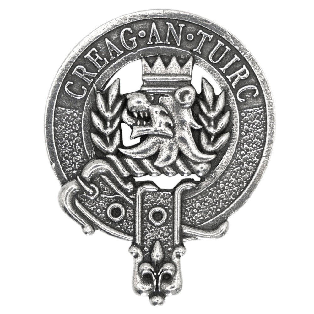 Thistle Clan Crest Sgian Dubh - Mac Clans