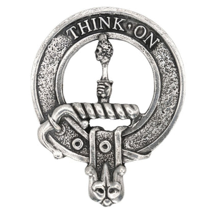 Thistle Clan Crest Sgian Dubh - Mac Clans