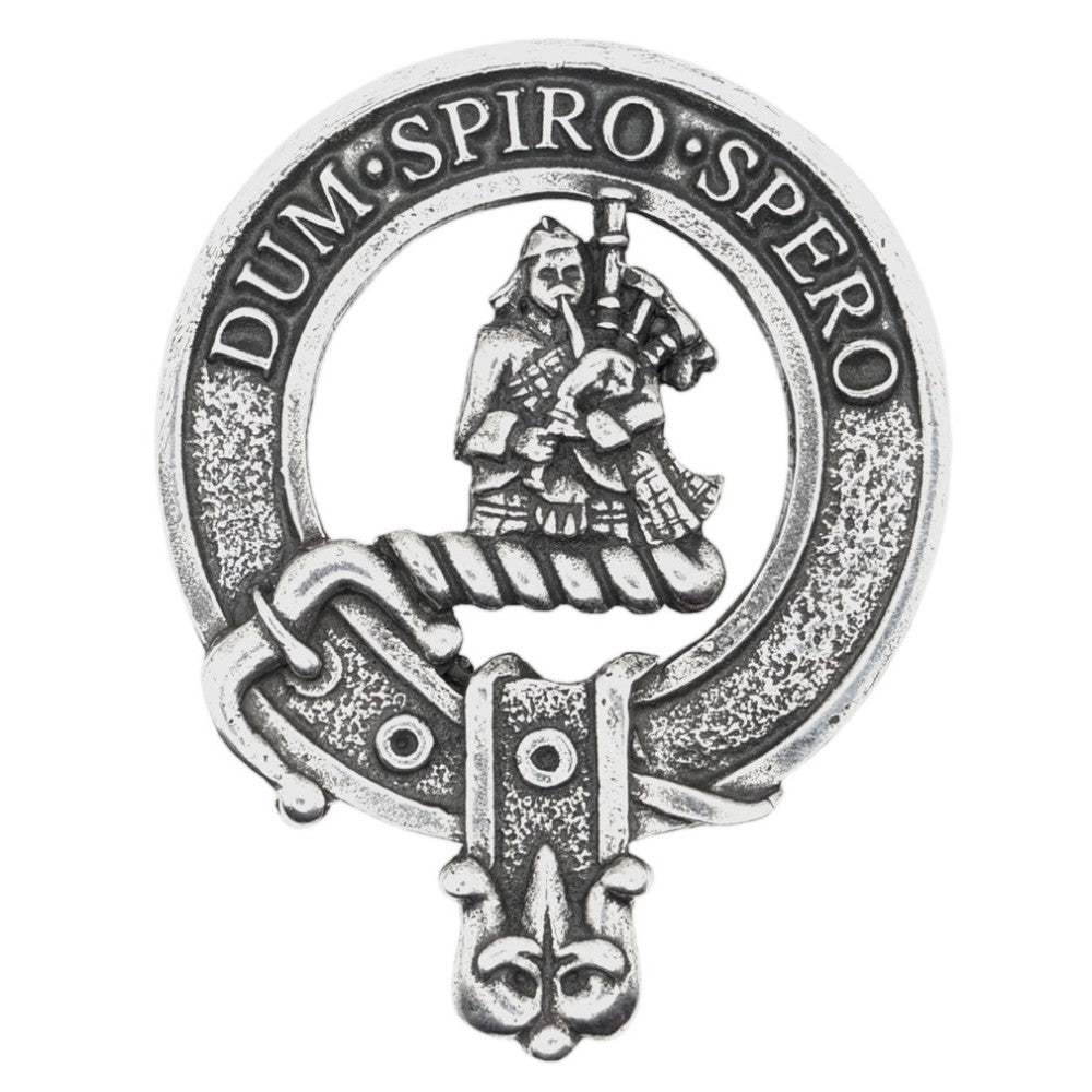 Thistle Clan Crest Sgian Dubh - Mac Clans