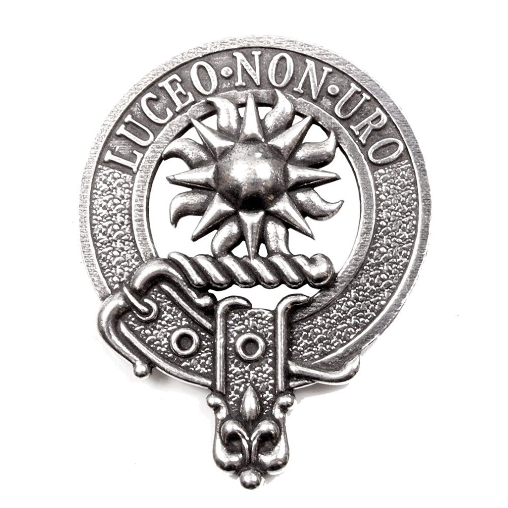 Thistle Clan Crest Sgian Dubh - Mac Clans