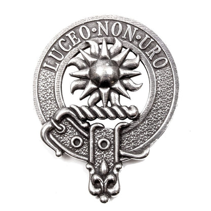 Thistle Clan Crest Sgian Dubh - Mac Clans