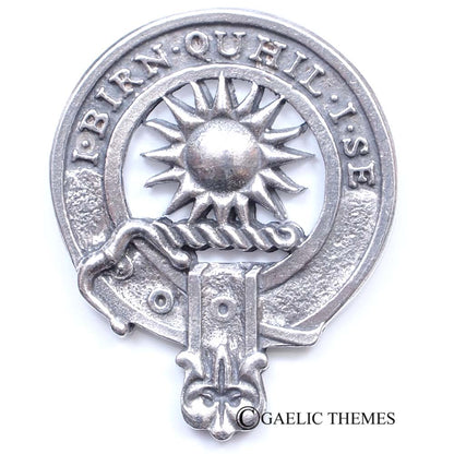 Thistle Clan Crest Sgian Dubh - Mac Clans