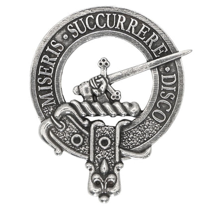 Thistle Clan Crest Sgian Dubh - Mac Clans