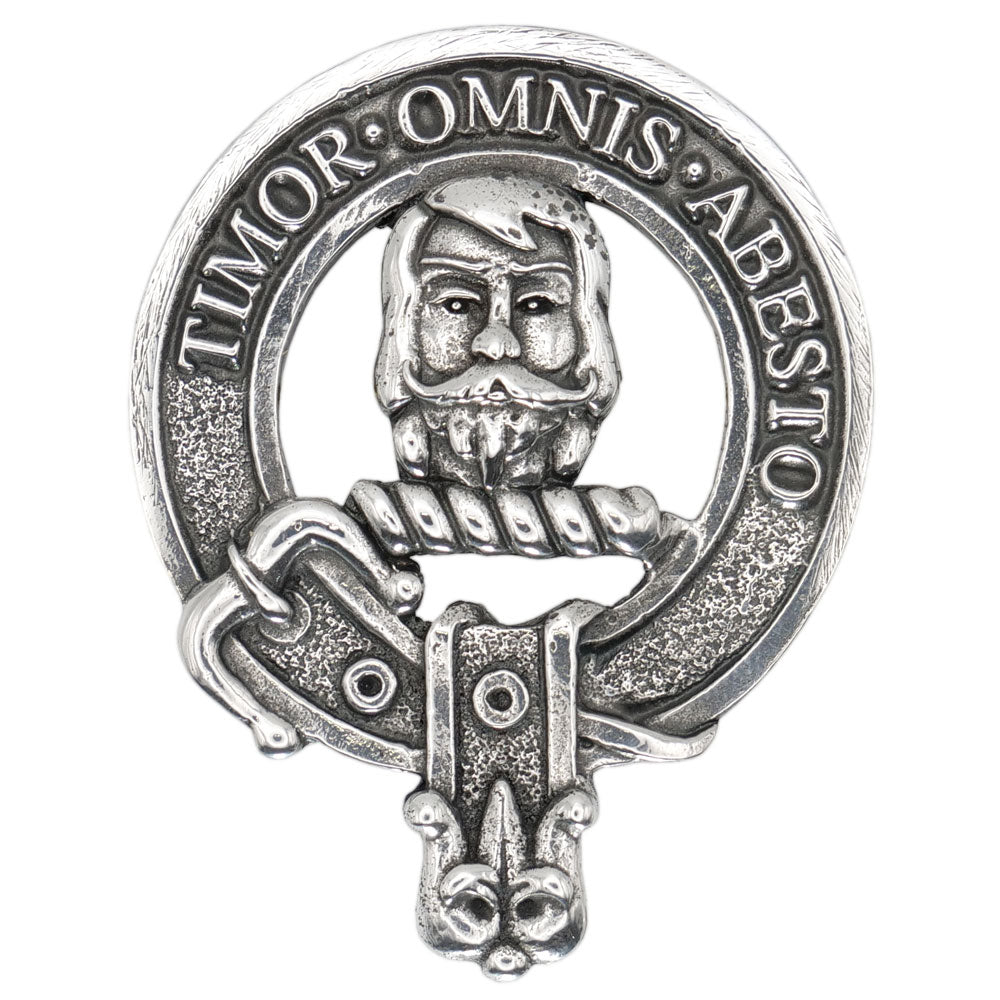 Thistle Clan Crest Sgian Dubh - Mac Clans