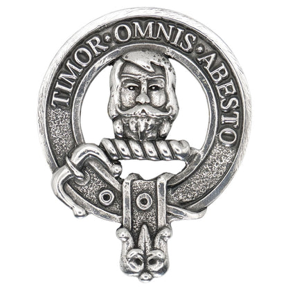 Thistle Clan Crest Sgian Dubh - Mac Clans