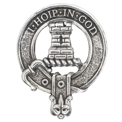 Thistle Clan Crest Sgian Dubh - Mac Clans