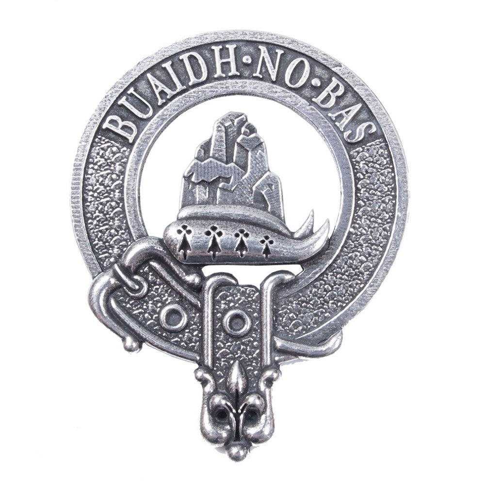 Thistle Clan Crest Sgian Dubh - Mac Clans