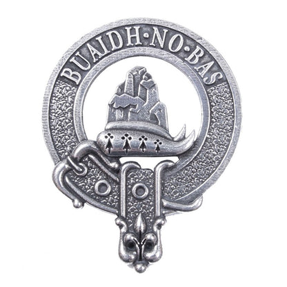 Thistle Clan Crest Sgian Dubh - Mac Clans