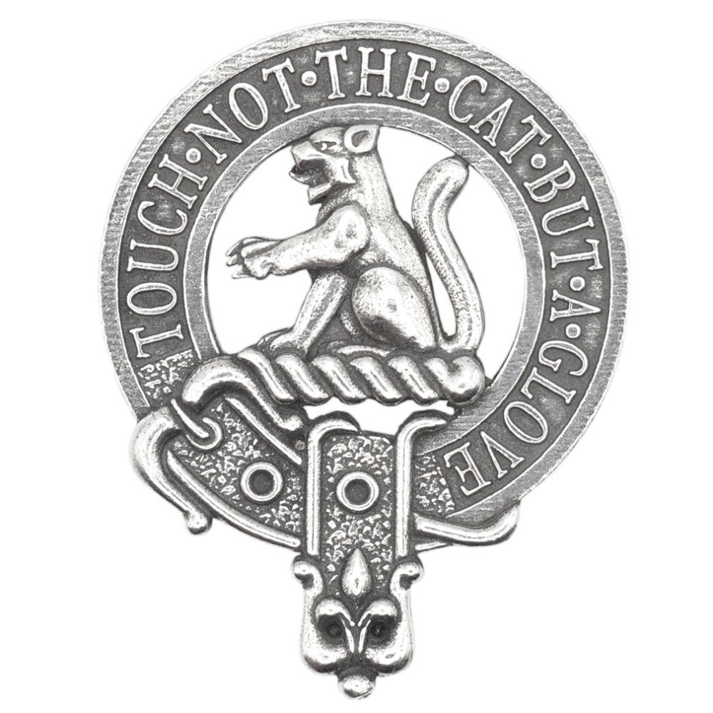 Thistle Clan Crest Sgian Dubh - Mac Clans