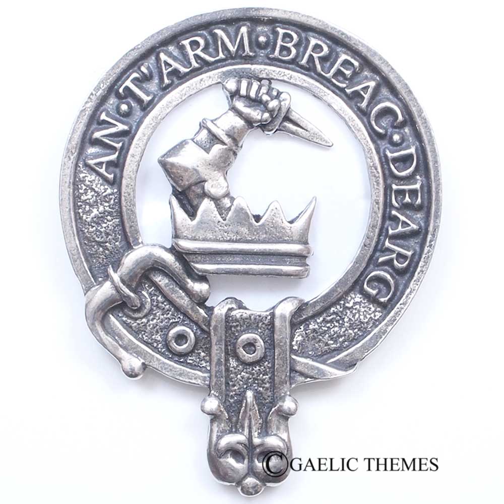 Thistle Clan Crest Sgian Dubh - Mac Clans