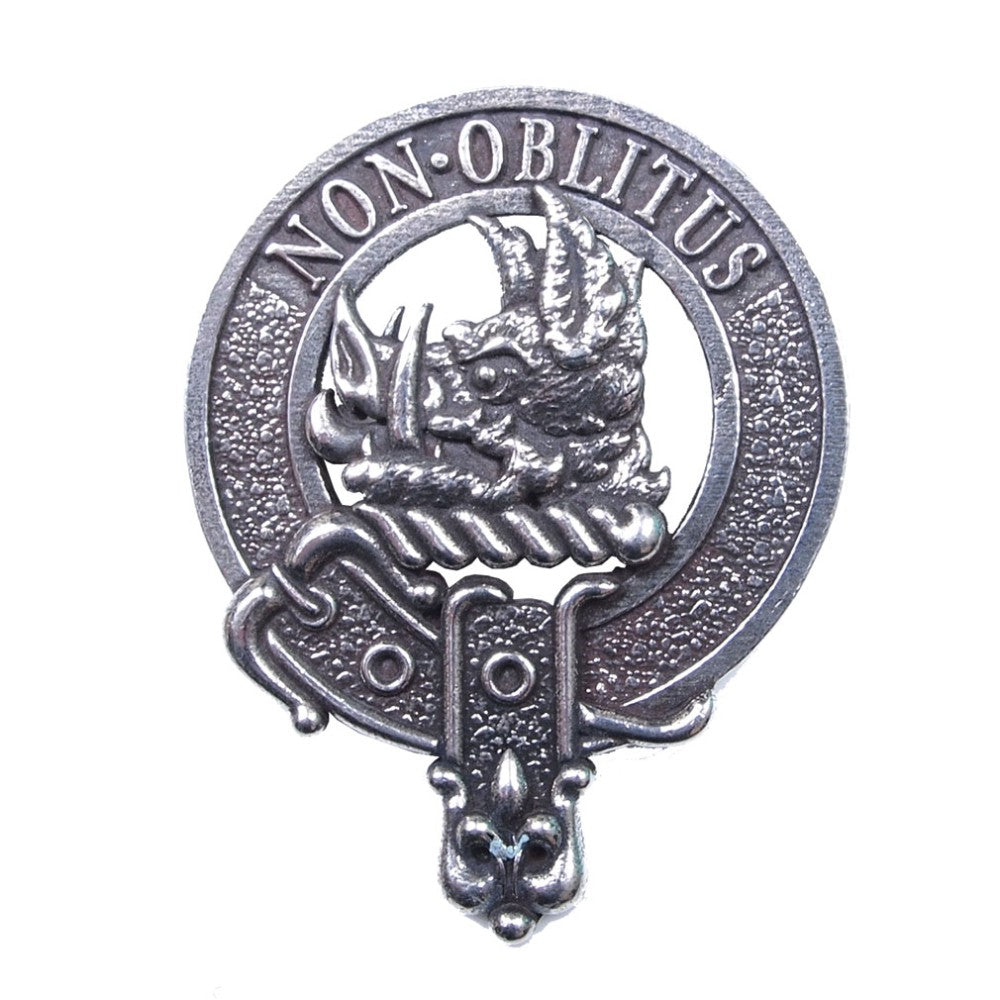Thistle Clan Crest Sgian Dubh - Mac Clans