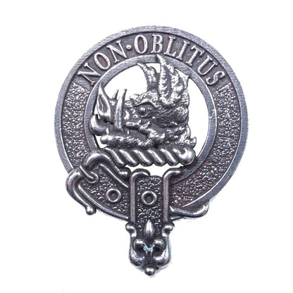 Thistle Clan Crest Sgian Dubh - Mac Clans