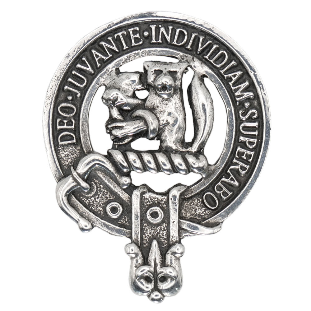 Thistle Clan Crest Sgian Dubh - Mac Clans
