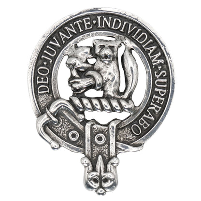 Thistle Clan Crest Sgian Dubh - Mac Clans