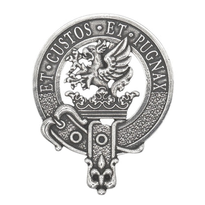 Celtic Knotwork Clan Crest Sgian Dubh - M-R Clans