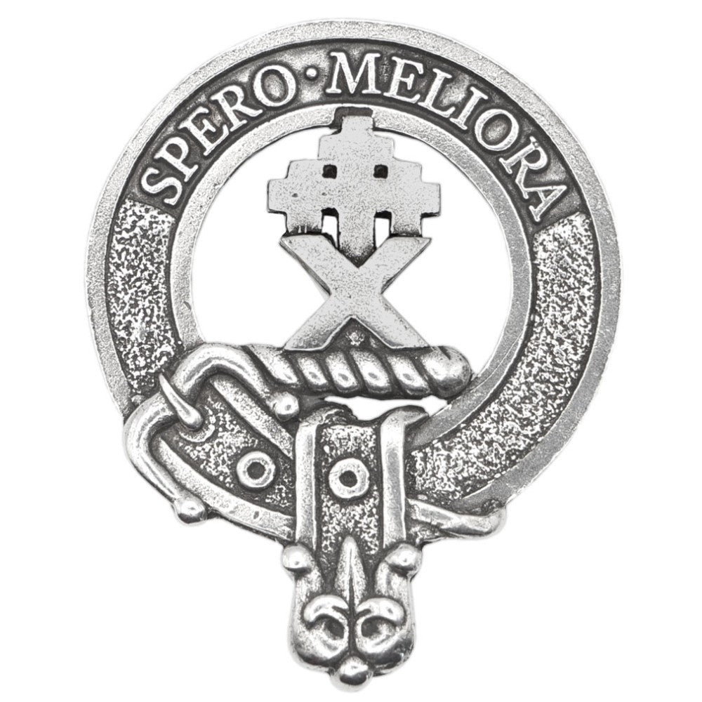 Celtic Knotwork Clan Crest Sgian Dubh - M-R Clans