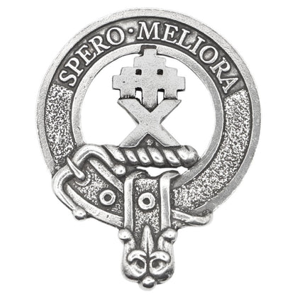 Celtic Knotwork Clan Crest Sgian Dubh - M-R Clans