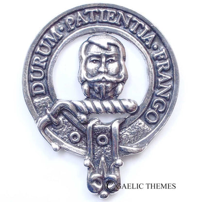 Celtic Knotwork Clan Crest Sgian Dubh - M-R Clans