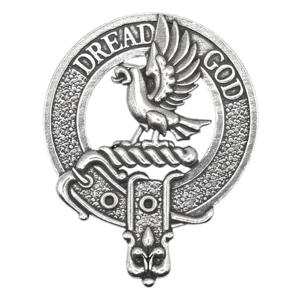 Celtic Knotwork Clan Crest Sgian Dubh - M-R Clans