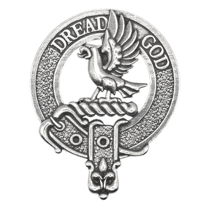 Celtic Knotwork Clan Crest Sgian Dubh - M-R Clans