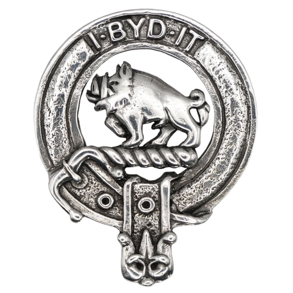 Celtic Knotwork Clan Crest Sgian Dubh - M-R Clans