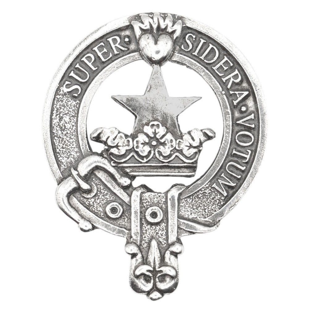 Celtic Knotwork Clan Crest Sgian Dubh - M-R Clans