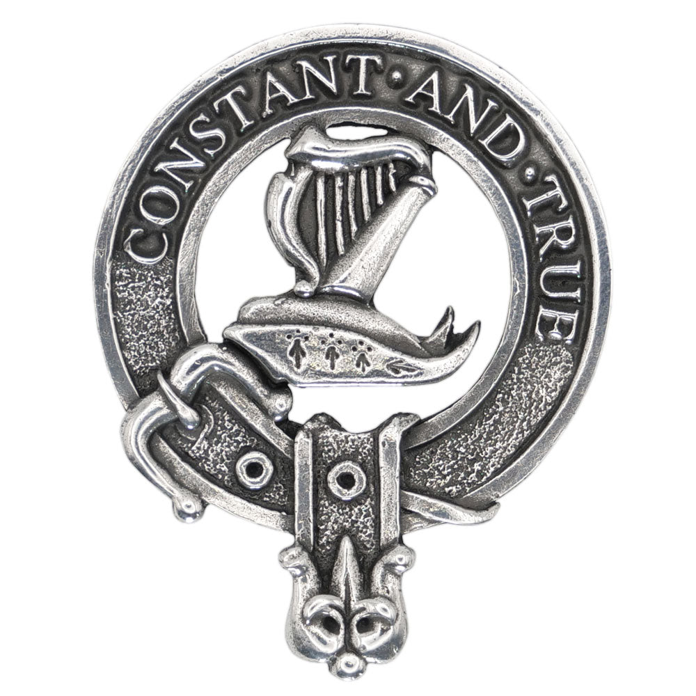 Celtic Knotwork Clan Crest Sgian Dubh - M-R Clans