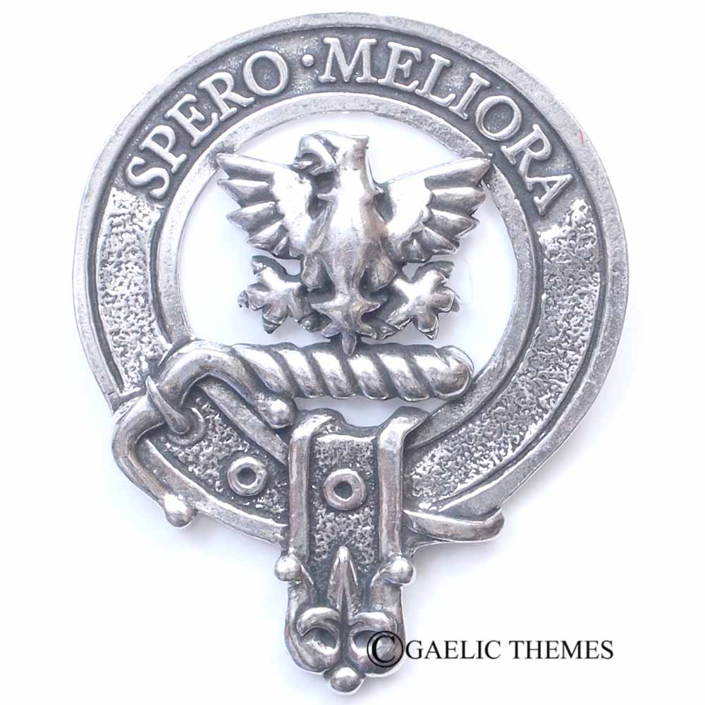 Celtic Knotwork Clan Crest Sgian Dubh - S-Y Clans