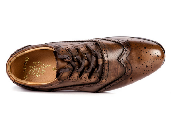 Norwood Collection Brown Leather Ghillie Day Brogues – Kilts Wi