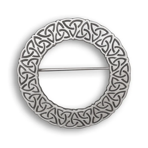 Matt F�inne Celtic Circle Plaid Brooch