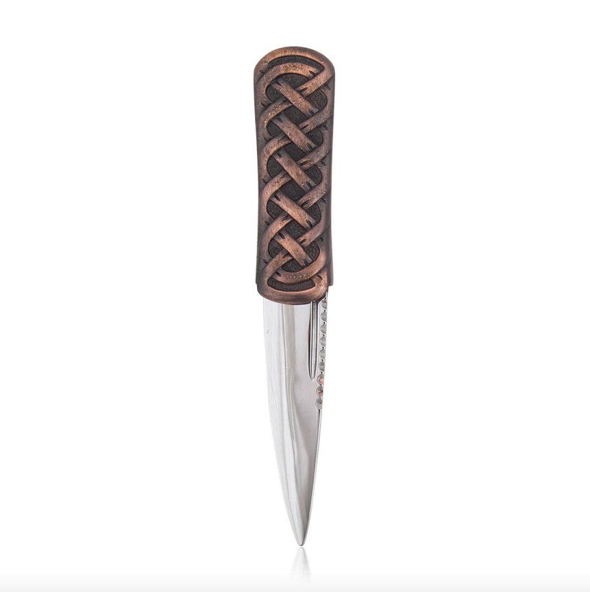 Celtic Knot Sgian Dubh - 4 Finishes