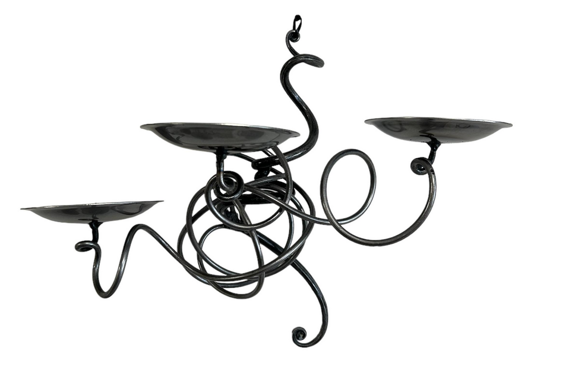 Iron Triple Tangle Wall Sconce