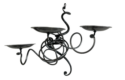 Iron Triple Tangle Wall Sconce