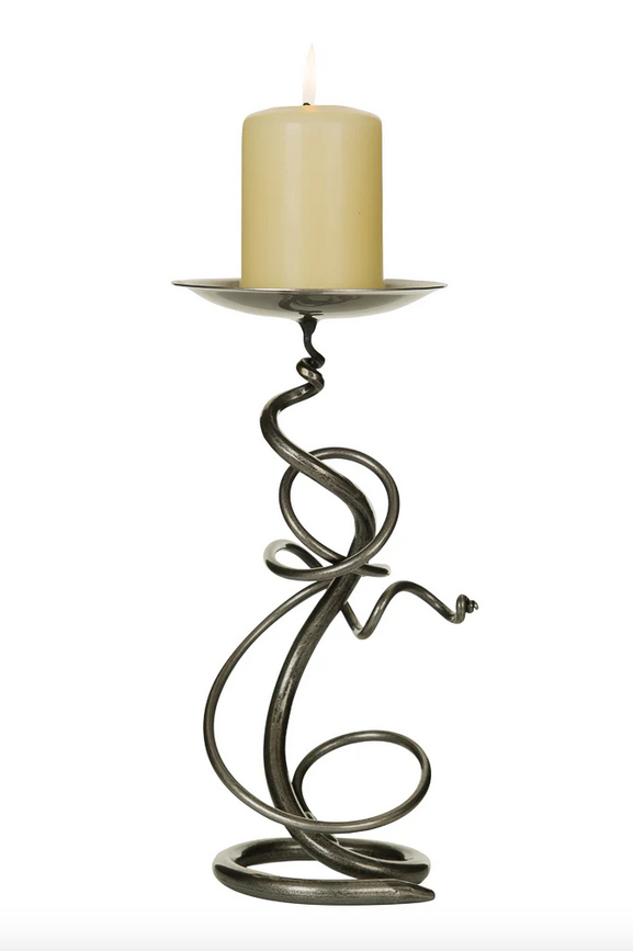 Iron SIngle Tangle Candlestick