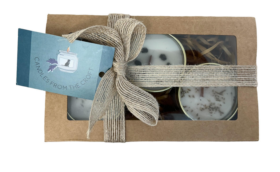 3 Pack 10CL Soy Wax Tin Candles